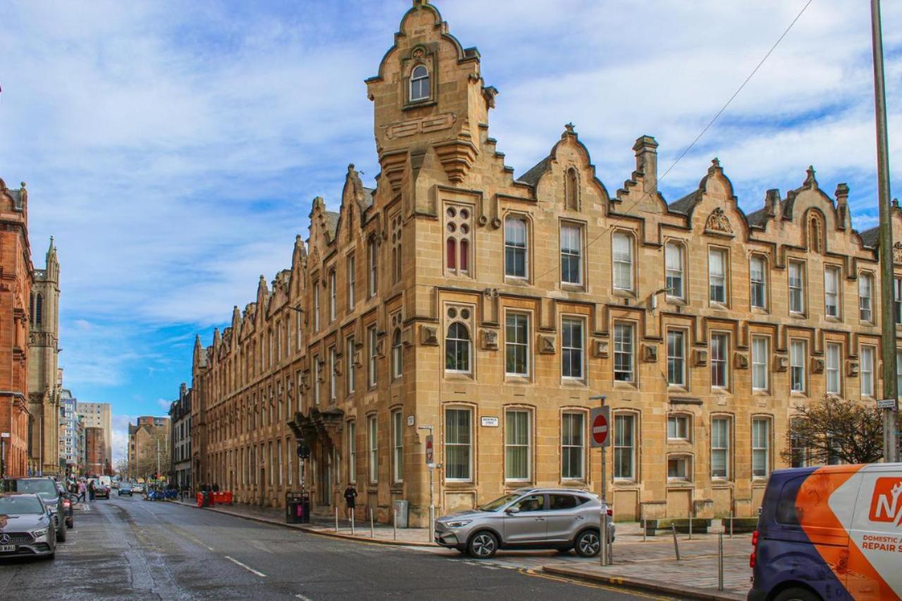 Modern 2 Bedroom City Apartment Glasgow Dış mekan fotoğraf